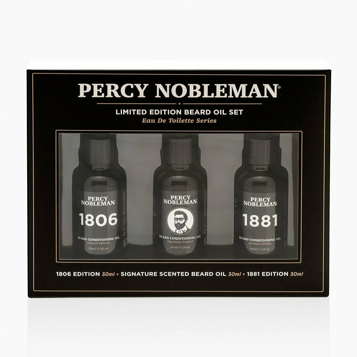 Percy Nobleman Beard Oil Set - Набор масел для бороды