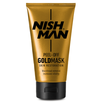 NISHMAN GOLD PEEL OFF MASK - Очищающая маска для лица 150 МЛ