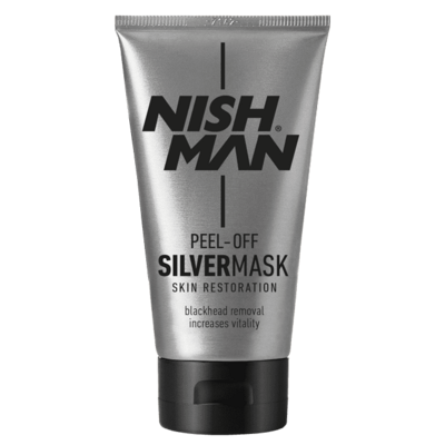 NISHMAN SILVER PEEL OFF MASK - Очищающая маска для лица 150 МЛ
