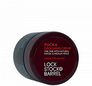 Lock Stock & Barrel Pucka Grooming Creme - Первоклассный Груминг-крем для создания гибкой текстуры и объема, 30 гр