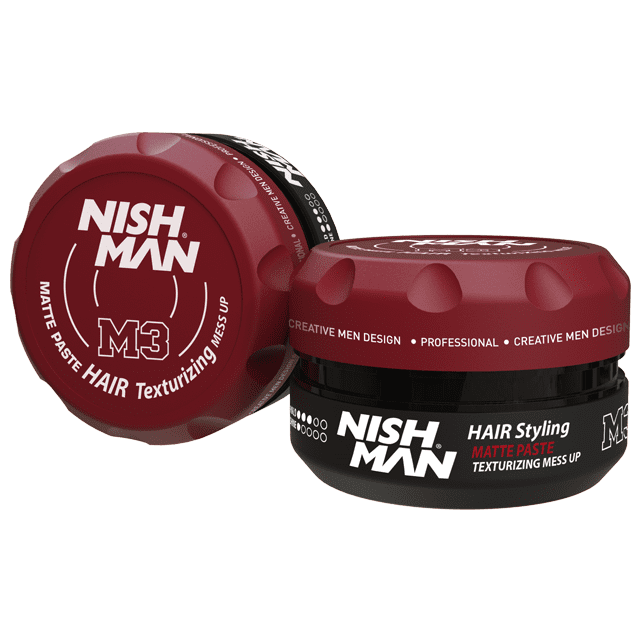 NISHMAN Hair Styling Matte Paste M3 - Паста для волос матовая, сильная фиксация 100 МЛ