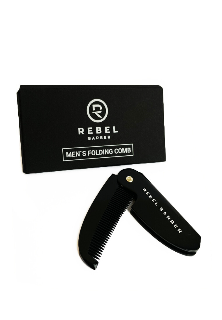 REBEL BARBER Folding Moustache Comb - Расческа для усов