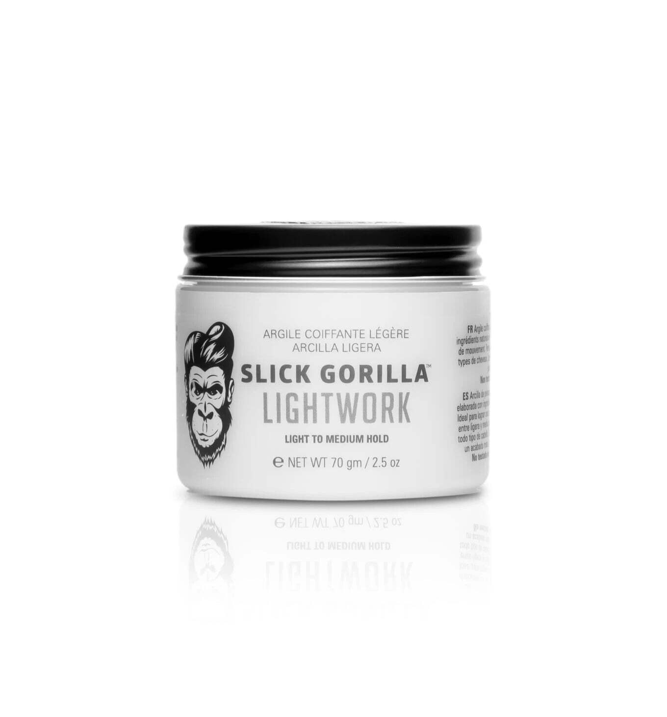 Slick Gorilla Lightwork, Глина для укладки, средняя фиксация волос, 70 гр