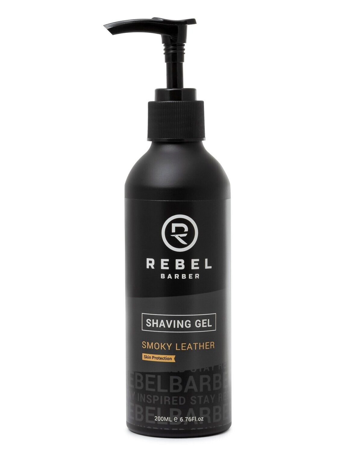 REBEL BARBER Smoky Leather Shaving Gel - Гель для бритья 200 мл