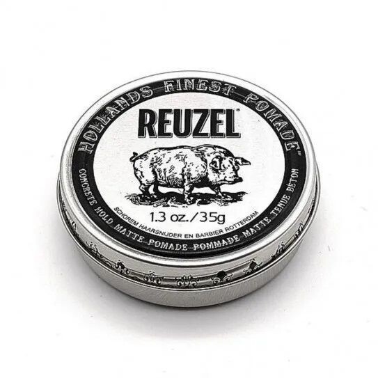 Reuzel Concrete Hold Matte Pomade - Матовая помада для волос 35 гр