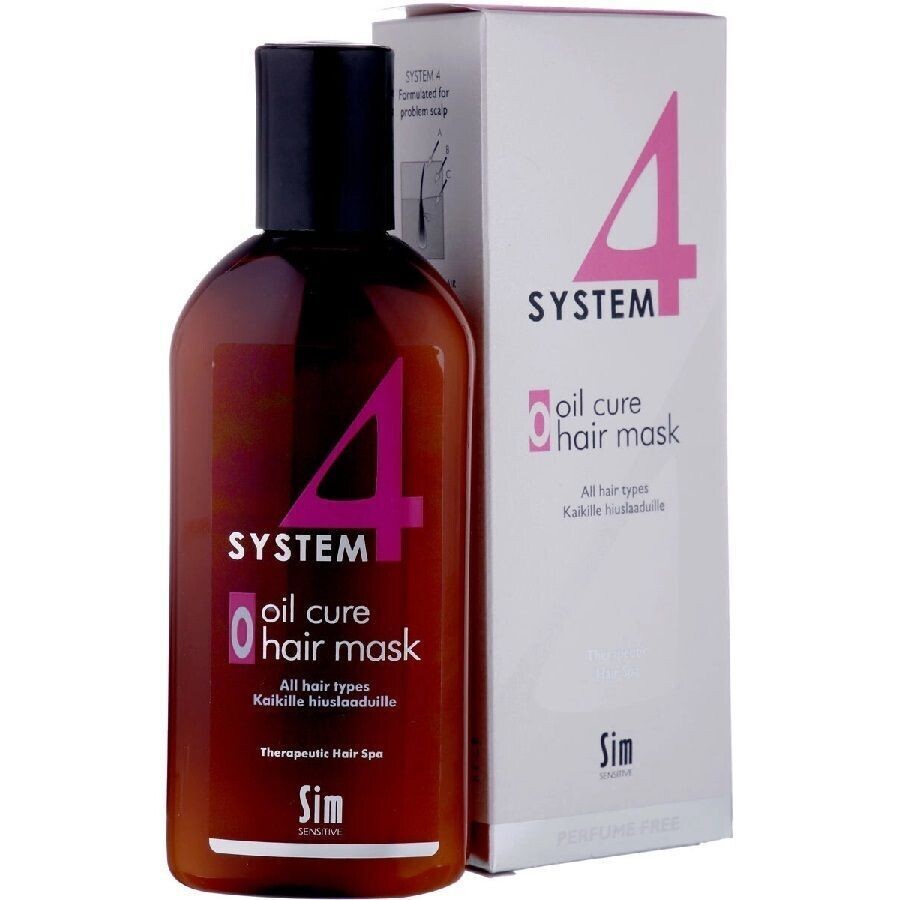 System 4 - Маска для волос Sim Sensitive Therapeutic Oil Cure Mask O, 215 мл