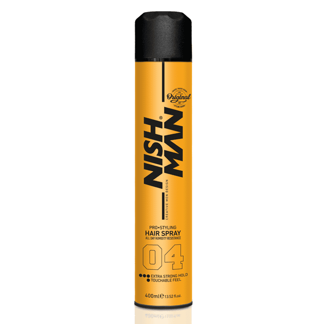 NISHMAN HAIR STYLING SPRAY ULTRA HOLD 04 - Лак для волос 400 МЛ
