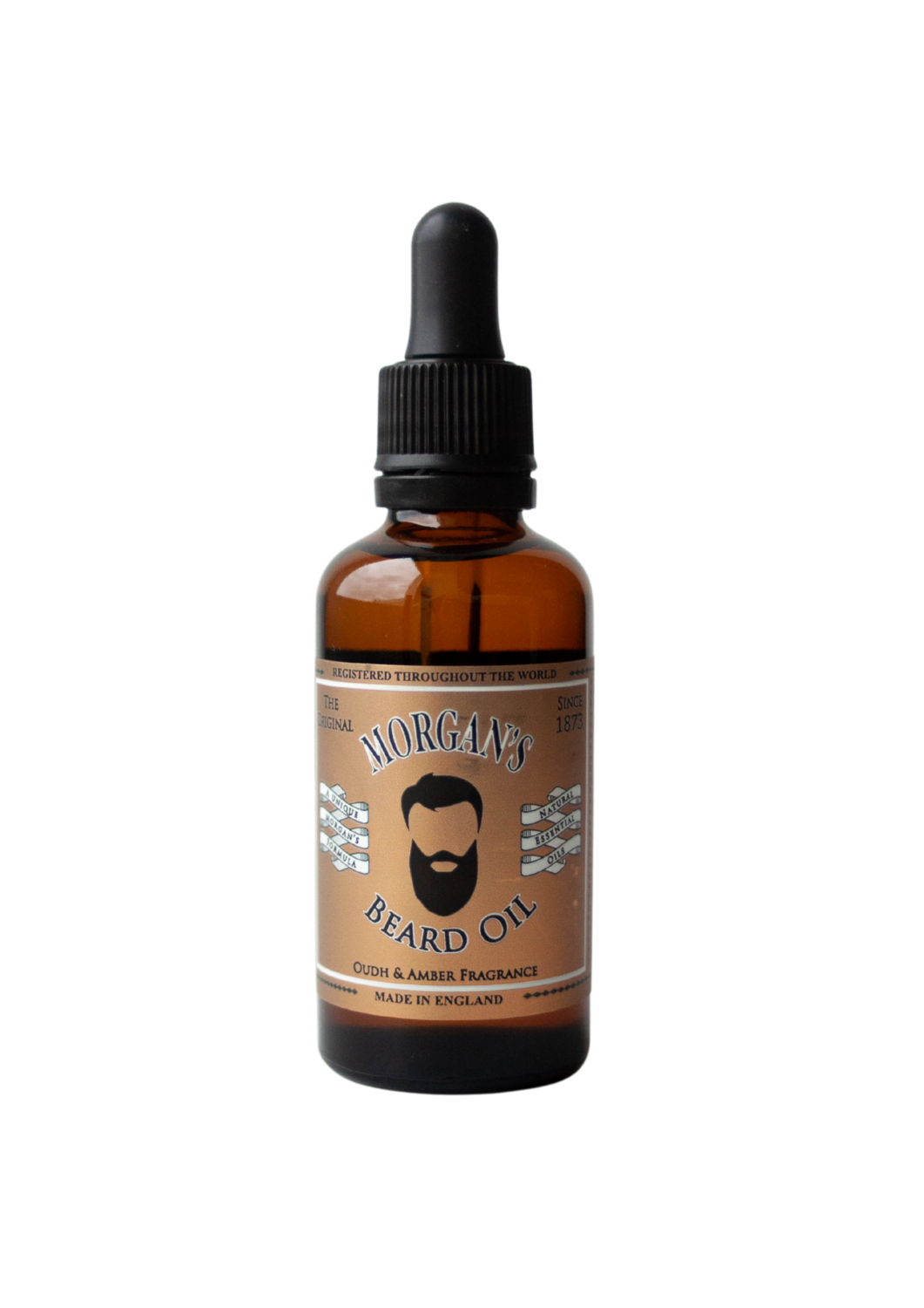 Morgans Beard Oil Oudh & Amber - Масло для бороды 50 мл