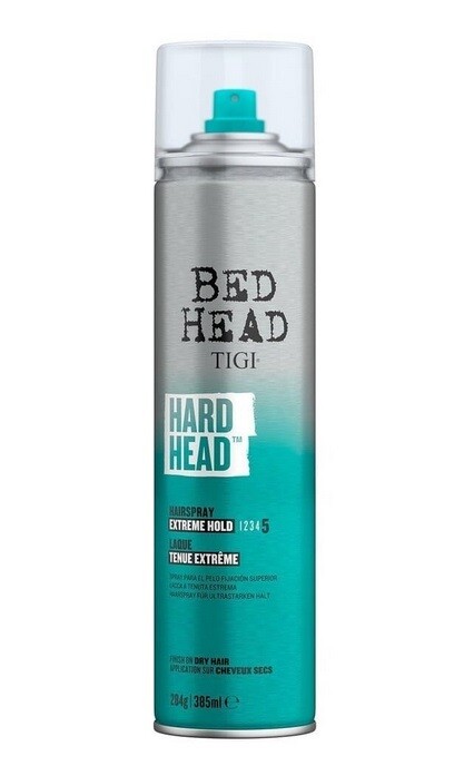 Tigi BED HEAD Hard Head - Лак для суперсильной фиксации 385 мл