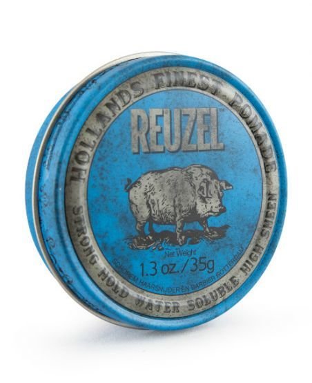 Reuzel Strong Hold High Sheen Pomade - Помада для укладки волос сильной фиксации с эффектом блеска 35 гр