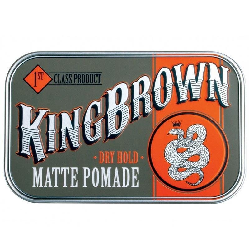King Brown Matte Pomade - Матовая помада для укладки 75 гр
