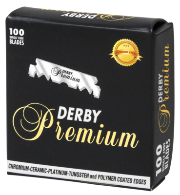 Derby Premium Сменные лезвия для бритья Barber Razor 100 шт