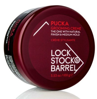 Lock Stock & Barrel Pucka Grooming Creme - Первоклассный Груминг-крем для создания гибкой текстуры и объема, 100 гр