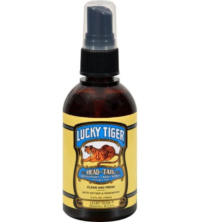 Lucky Tiger Head to Tail Deodorant & Body Spray - Дезодорант & Спрей для Тела 100 мл