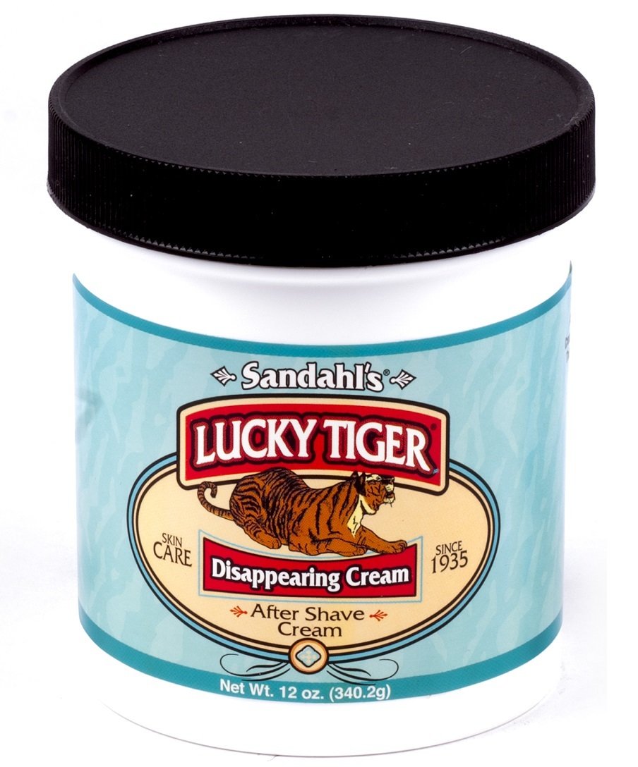 Lucky Tiger Disappearing Menthol Cream - Крем после бритья 340 мл