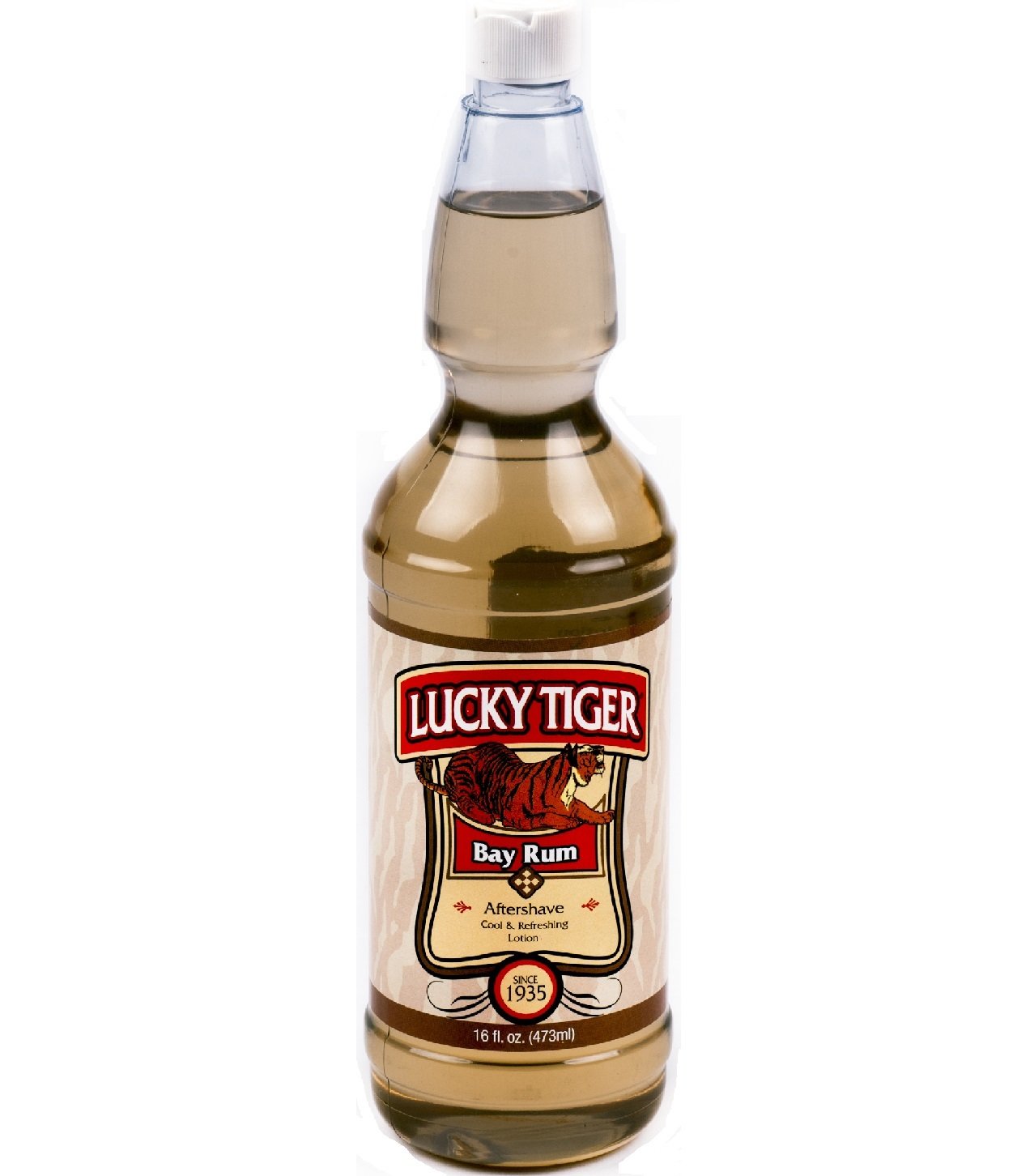 Lucky Tiger After Shave Bay Rum - Лосьон после бритья 473 мл