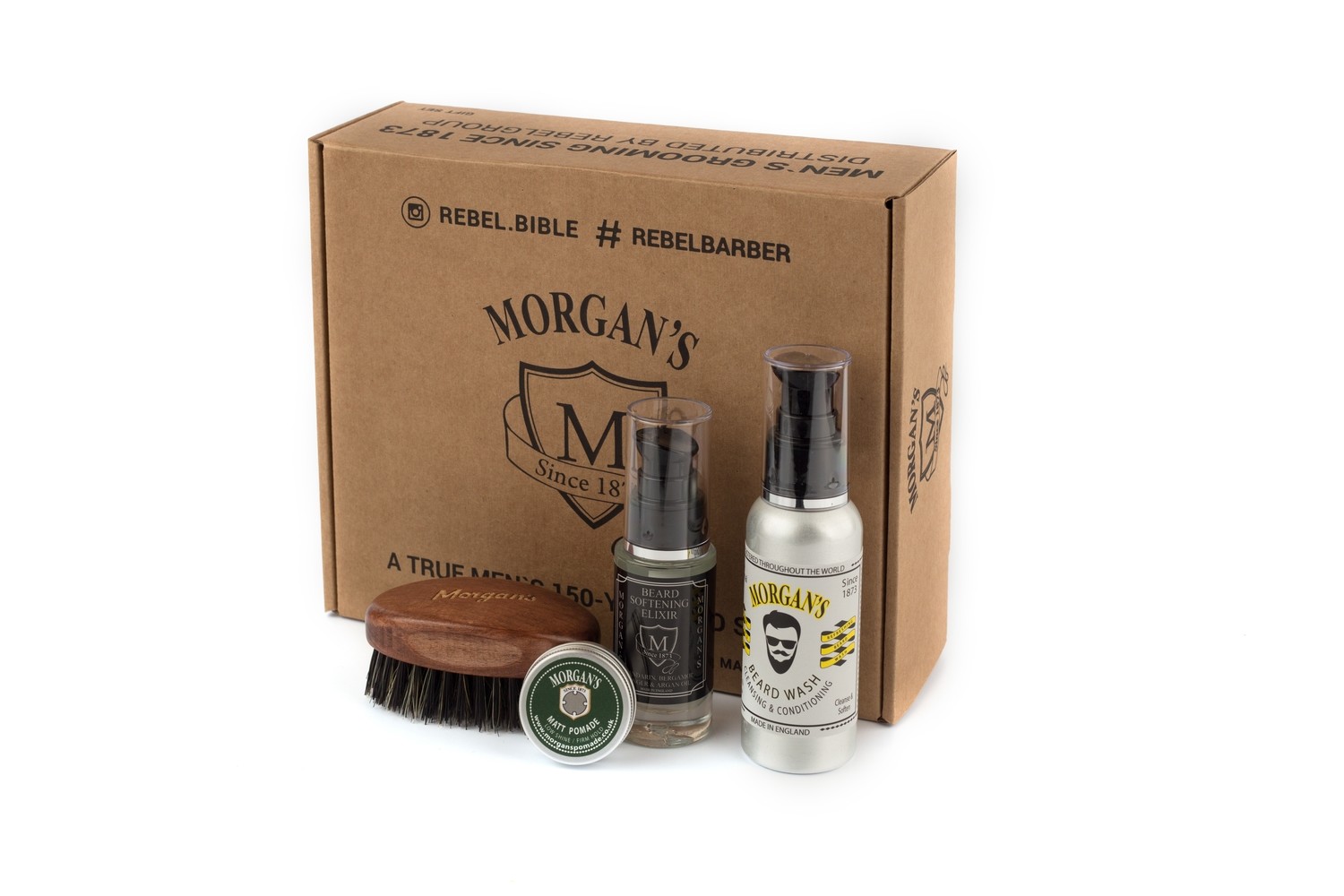 Morgans Подарочный набор для бороды с тестером