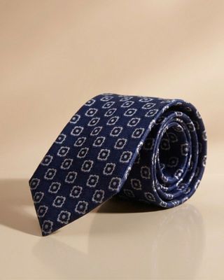 CORBATA MARINO FLORES BLANCAS