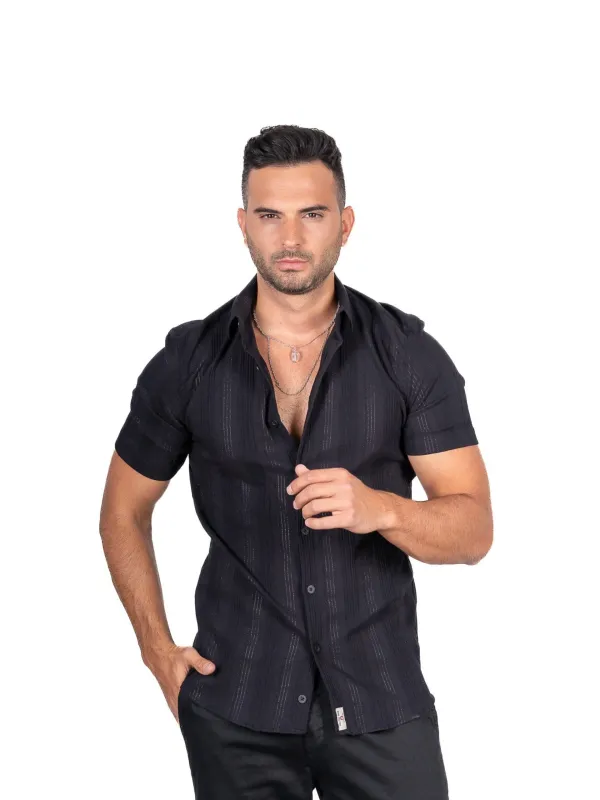 Camisa Manga Corta Tejido Super Elastico
