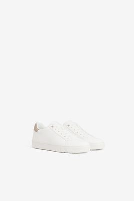 DEPORTIVAS BLANCA FILO BEIGE