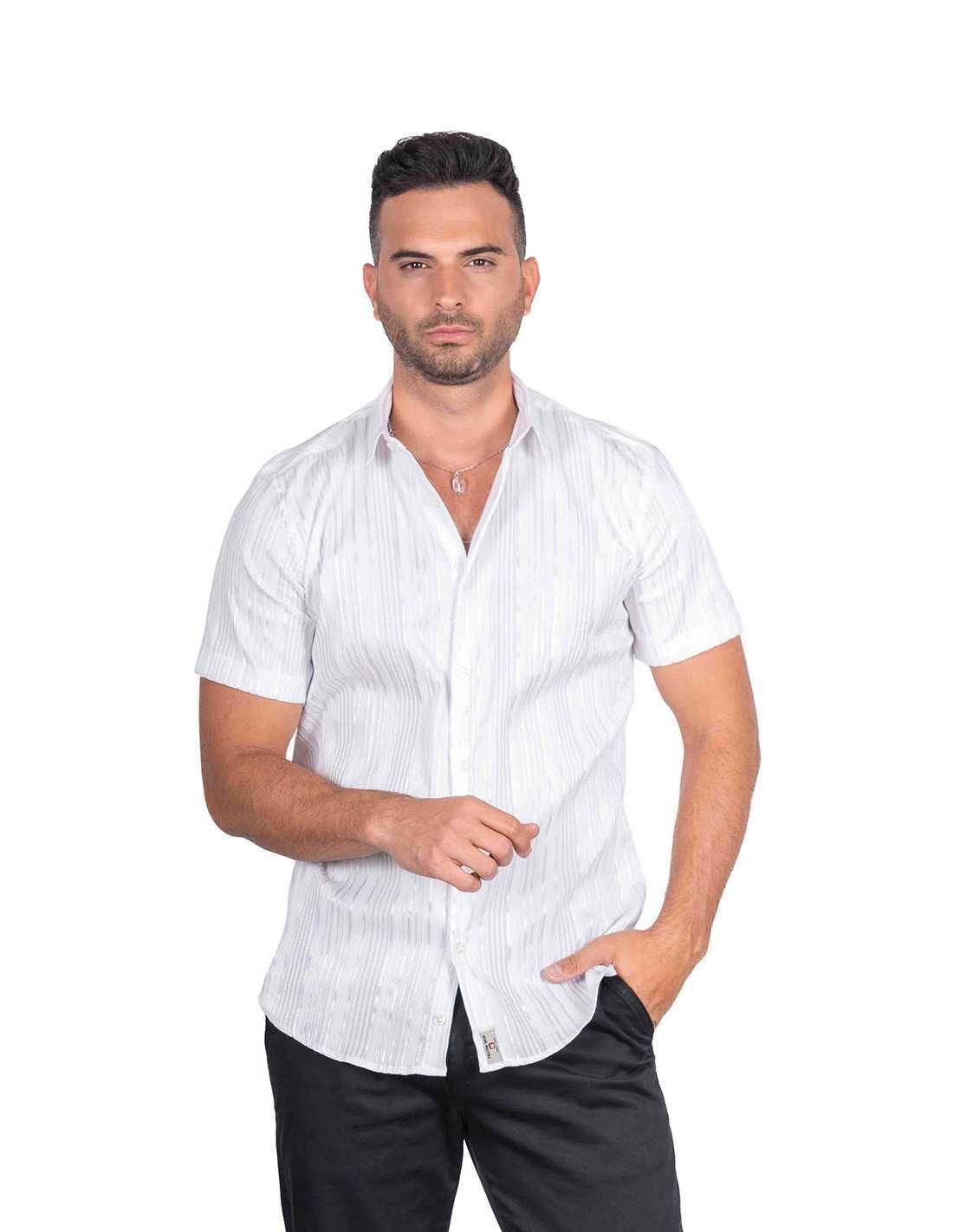 CAMISA MANGA CORTA BLANCA