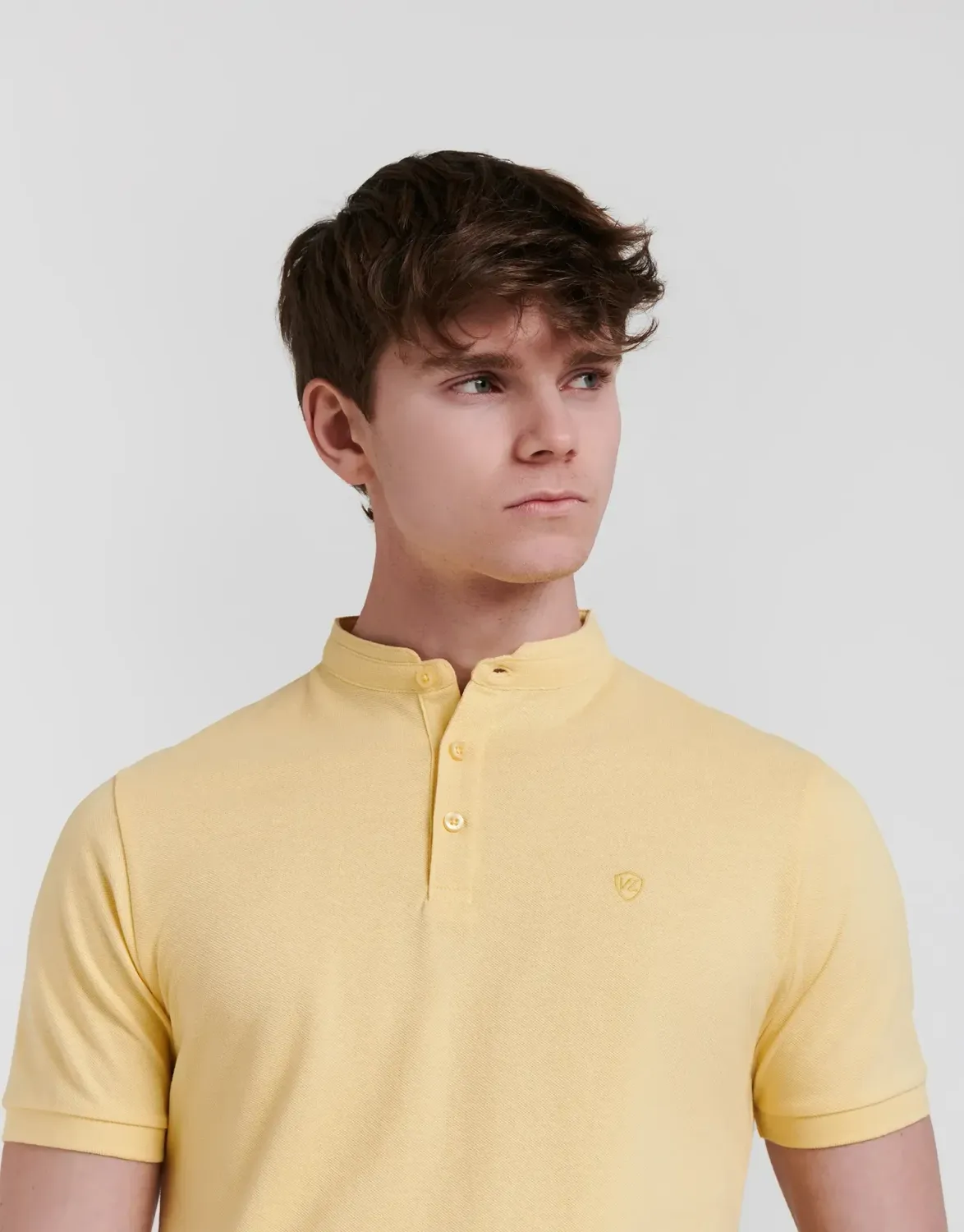 POLO PREMIUM BASICO CUELLO MAO AMARILLO POLO PREMIUM BASICO CUELLO MAO AMARILLO