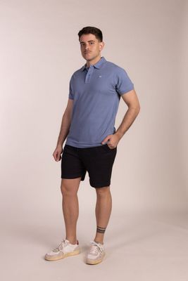 POLO BASICO AZUL