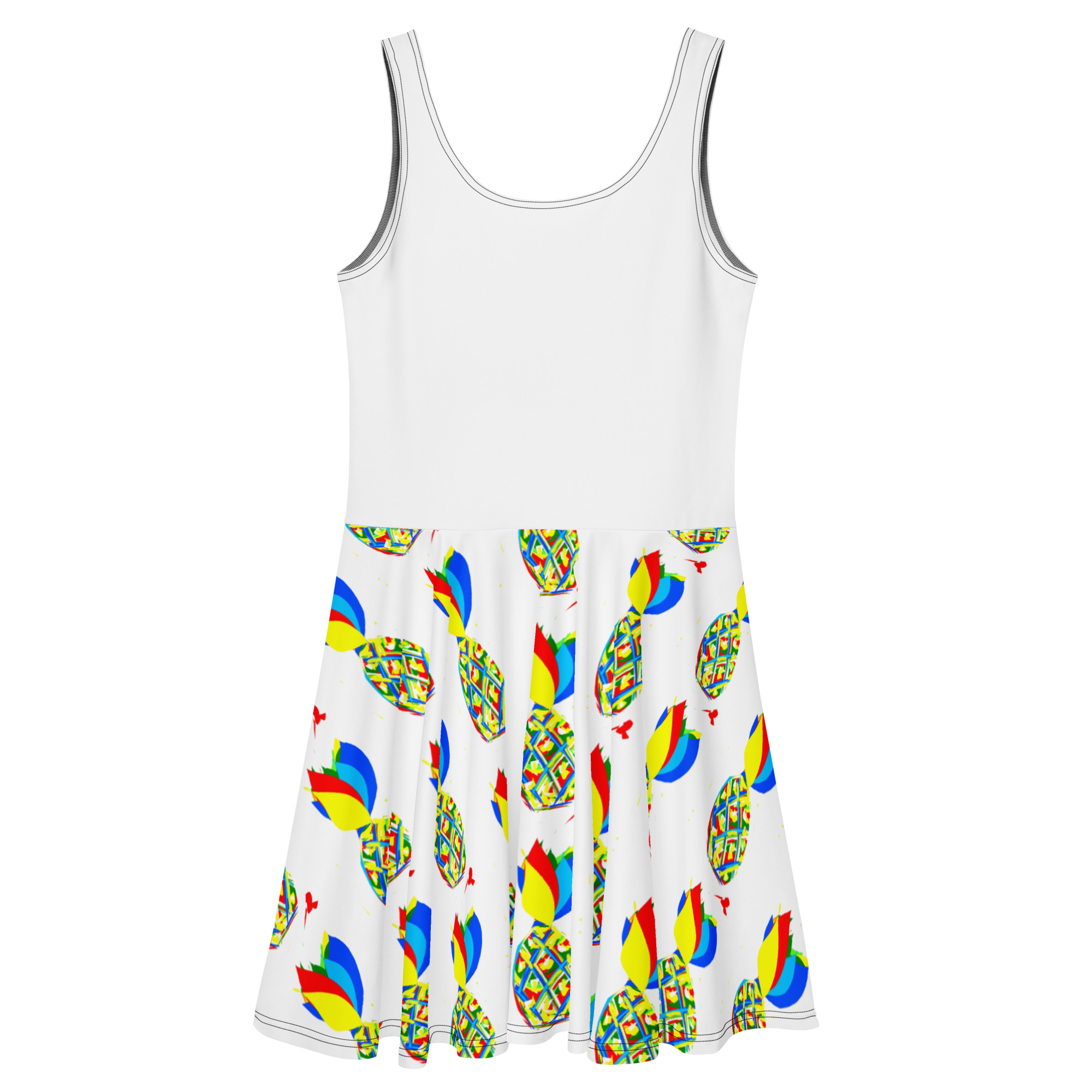 Primary Color Pineapple Dress