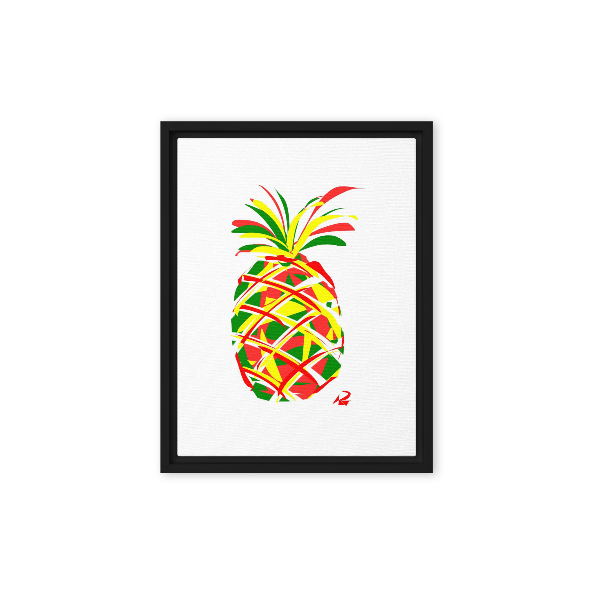 Red, Yellow, Green Pineapple