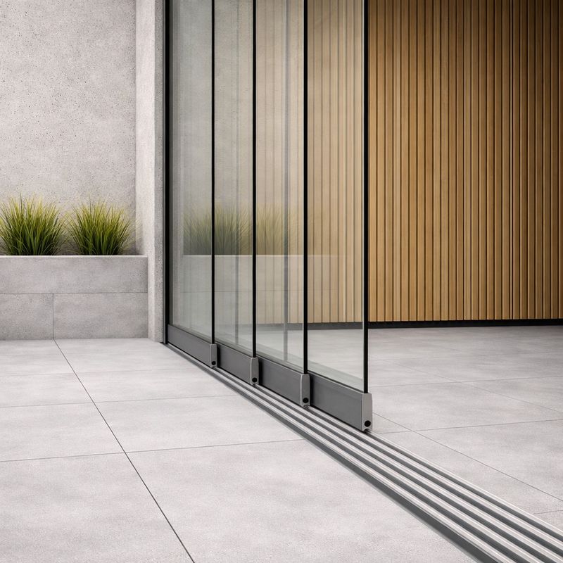 4 Rail Helder Glas