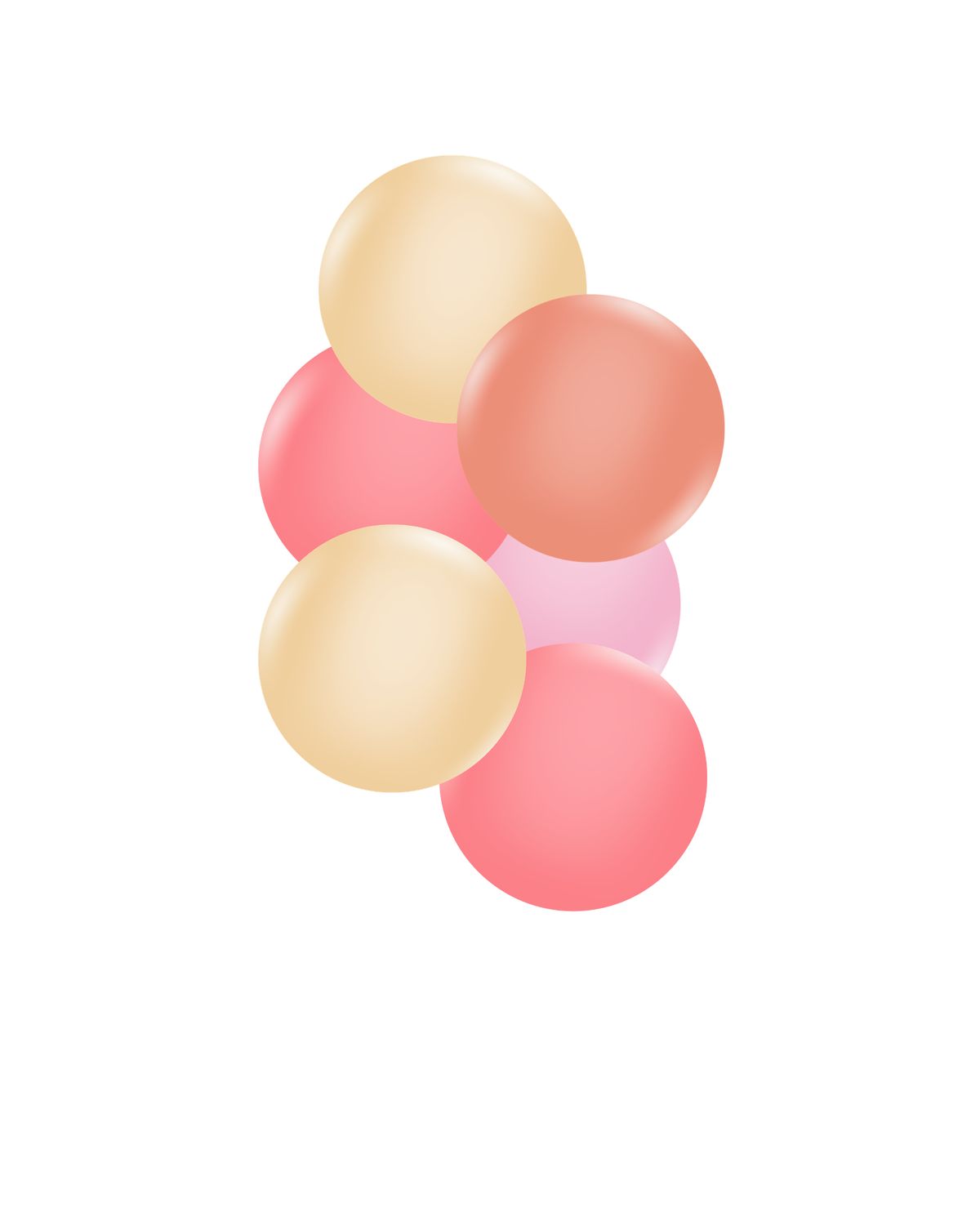 Standard Helium Bouquet #1