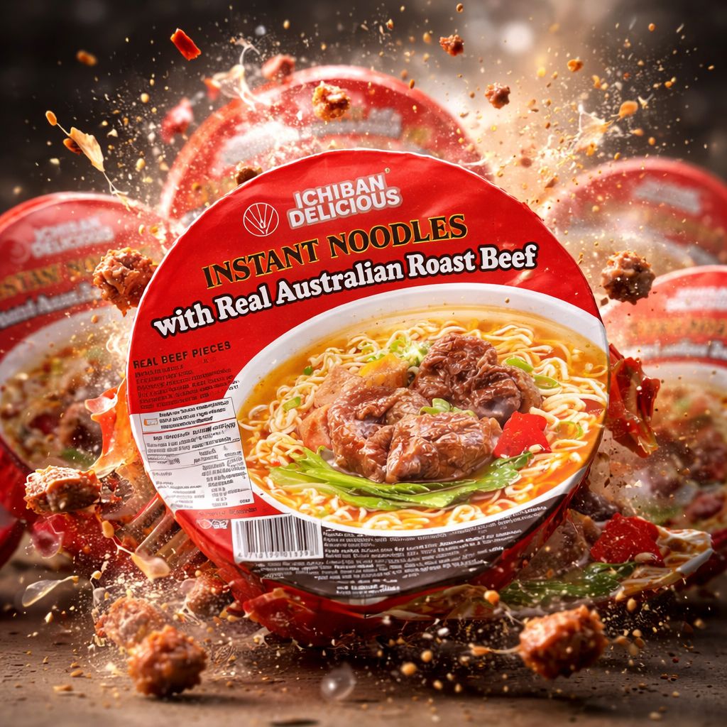 Ichiban Roasted Beef Noodles