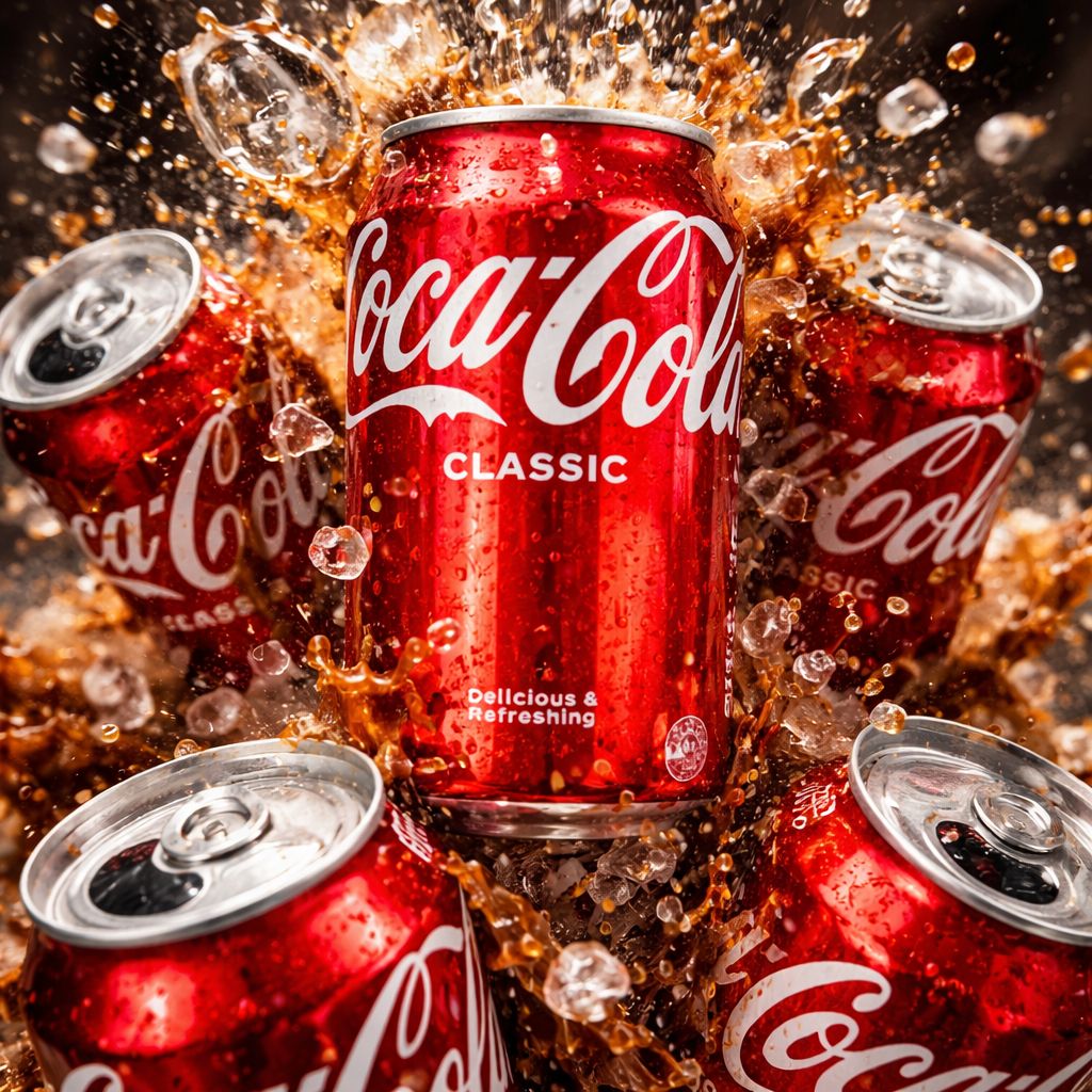 Coke classic 375 can
