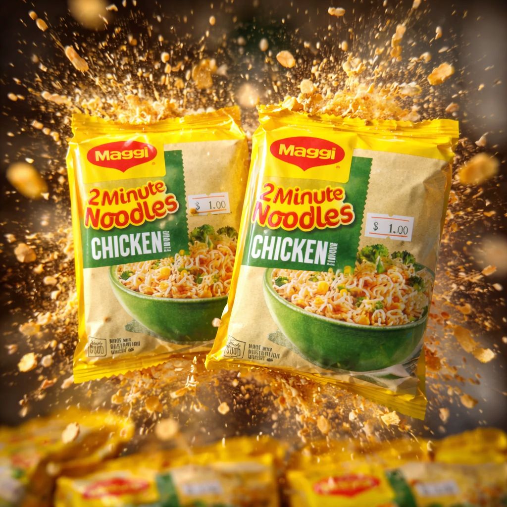 Maggi beef noodles