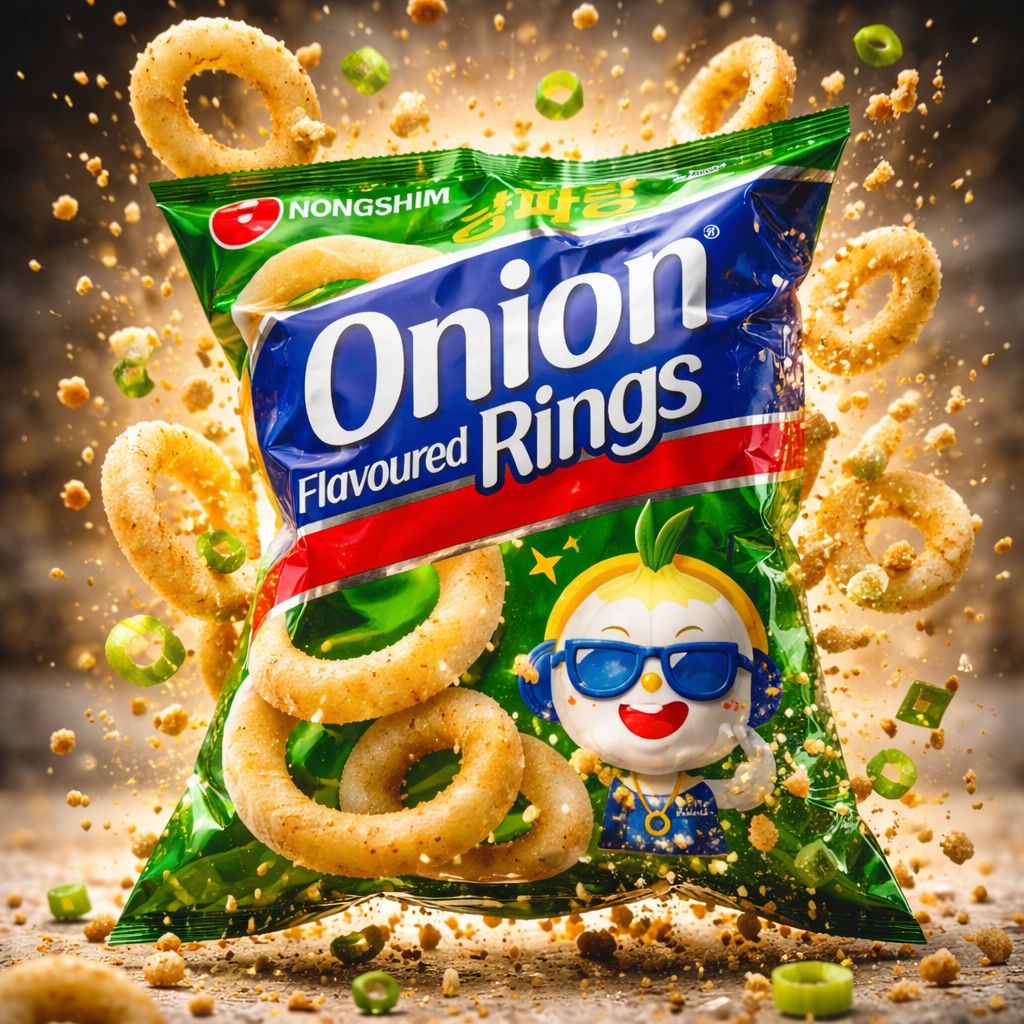 Onion rings snack