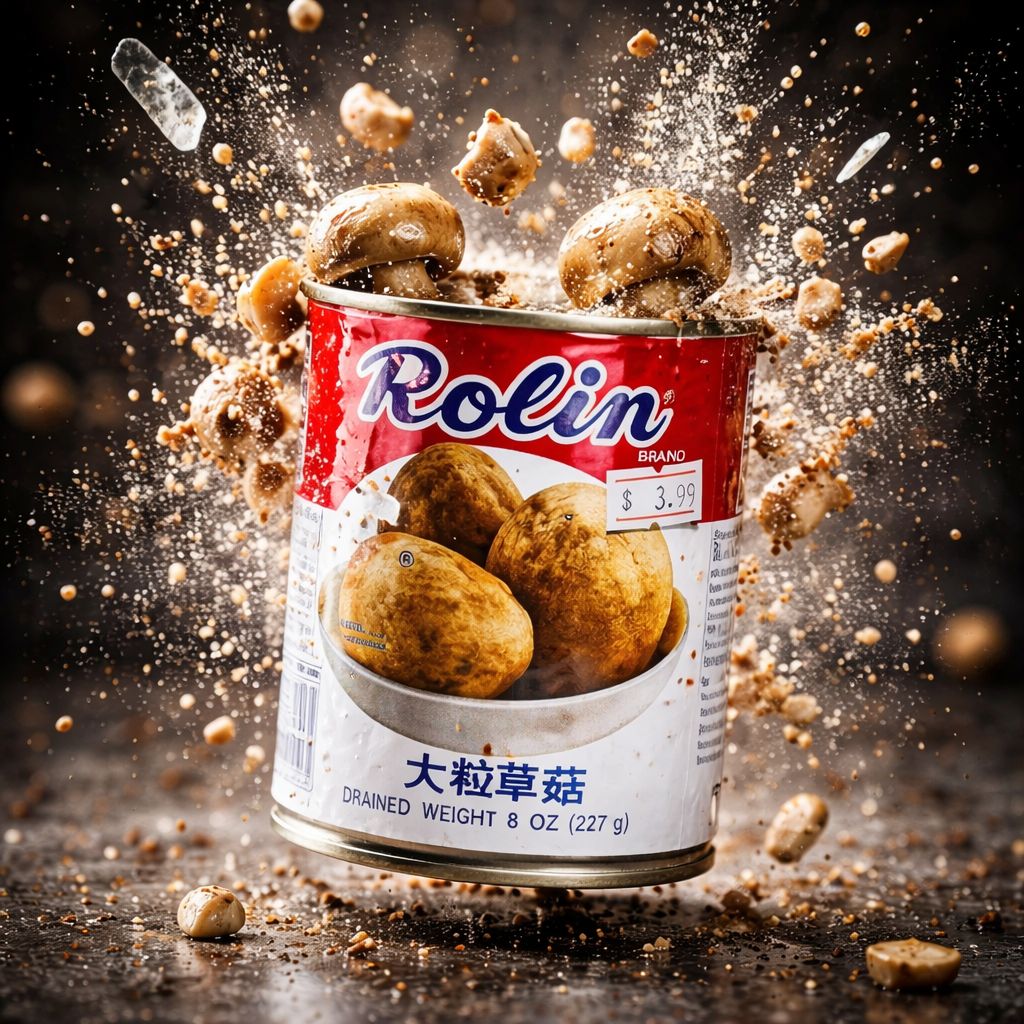 Rolin straw mushroom 425g