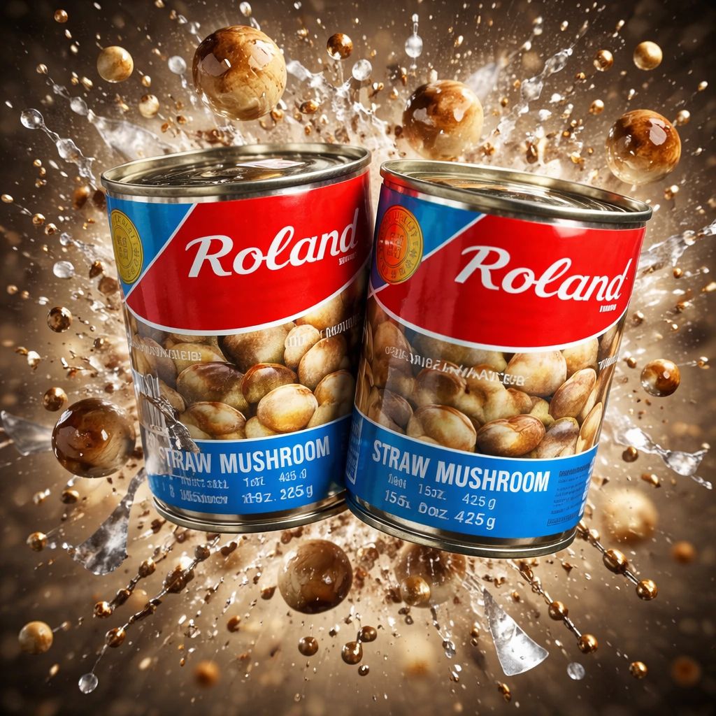 Rolin L whole straw mushroom