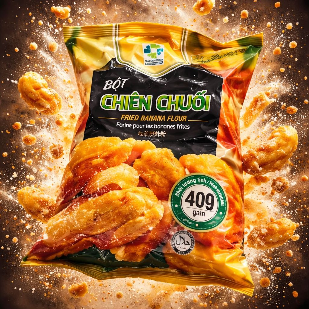 Tai Ky banana fried flour