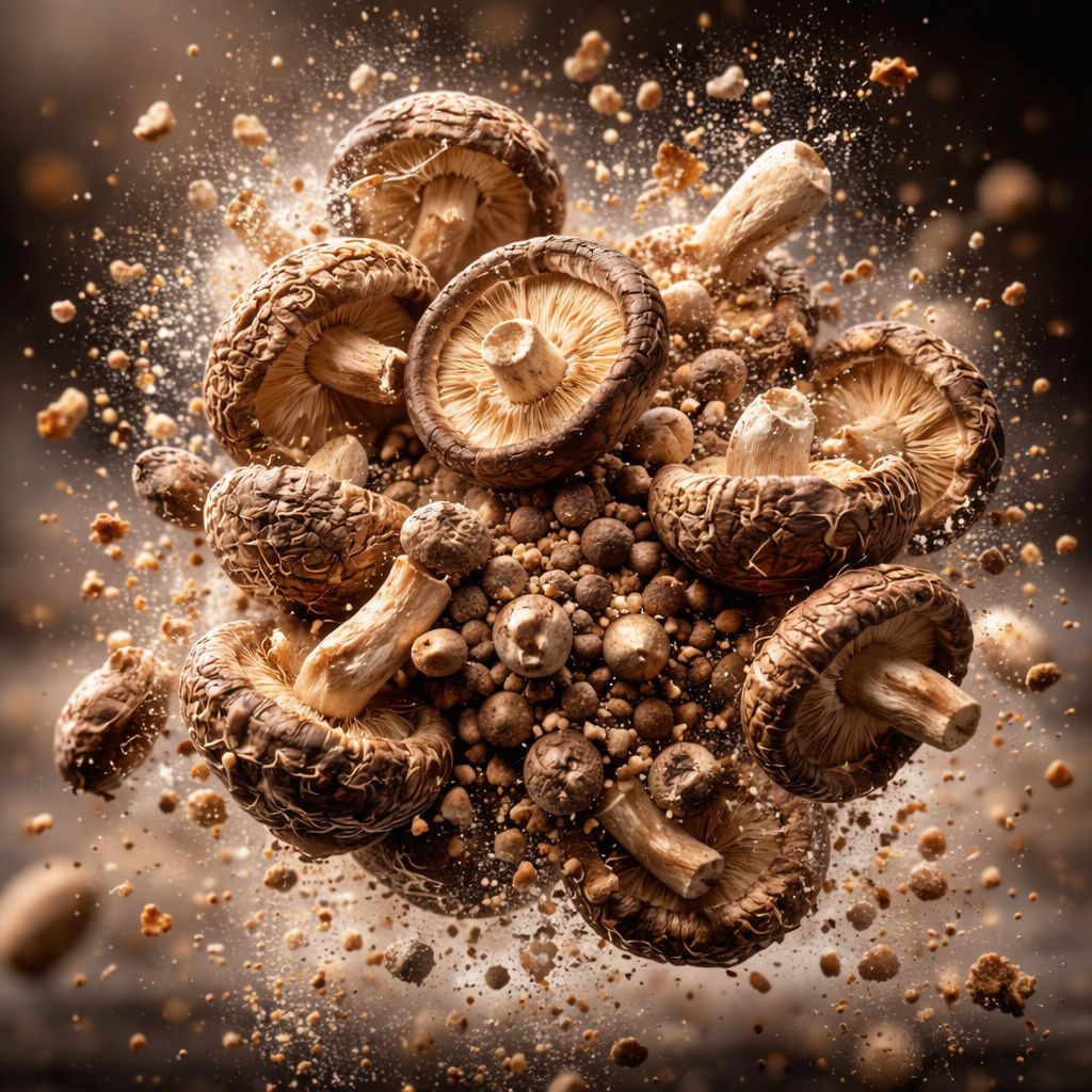Shiitake dried mushroom