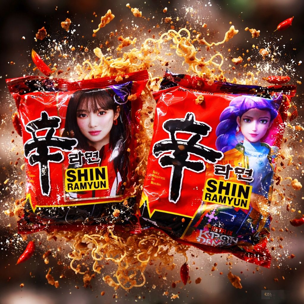 Nongshim spicy noodles 