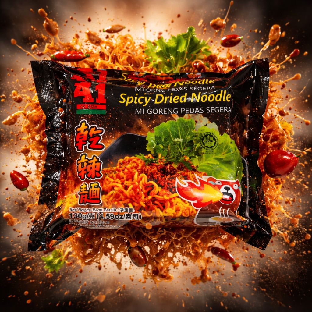 Spicy dried noodles 130g