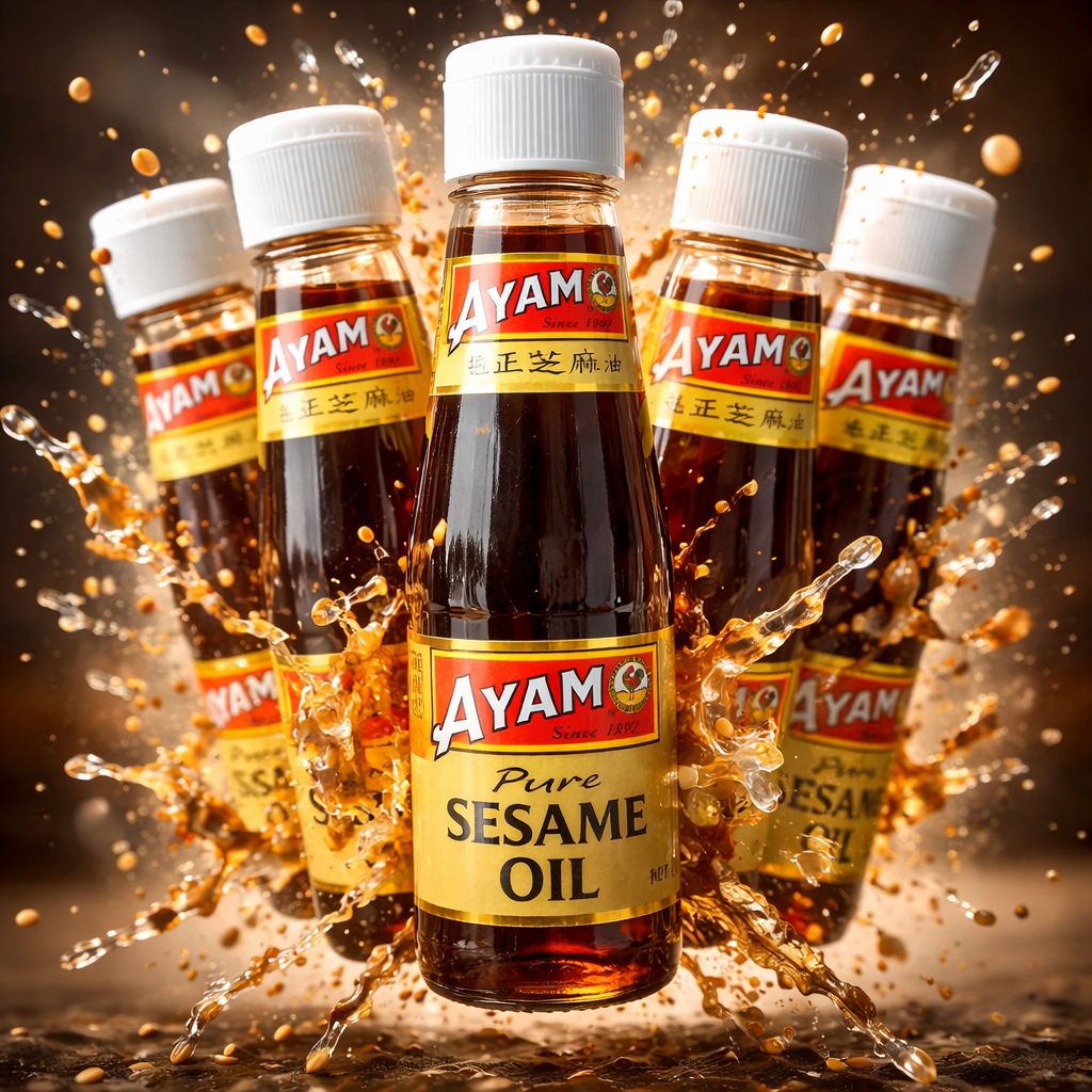 Ayam sesame oil