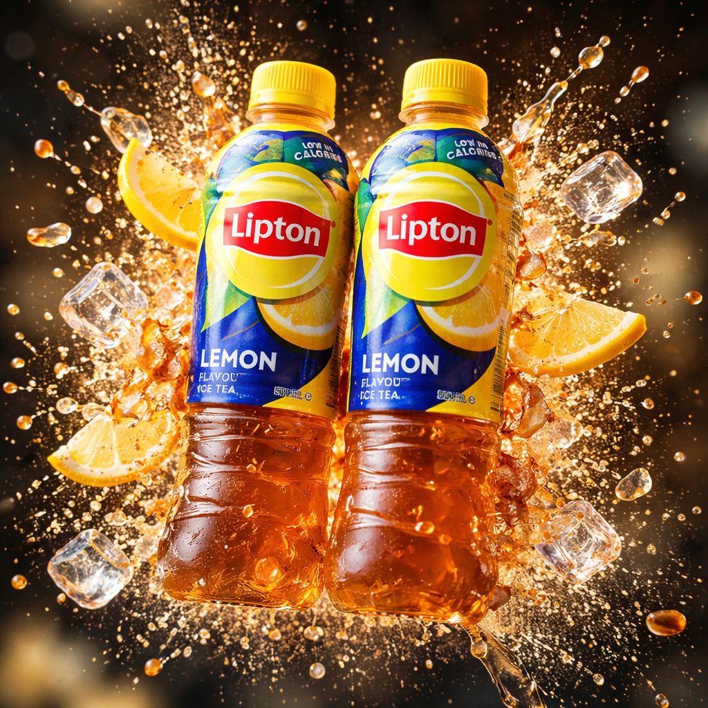 Lipton lemon tea 500ml bottles