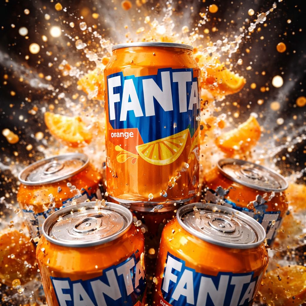 Fanta 375 can