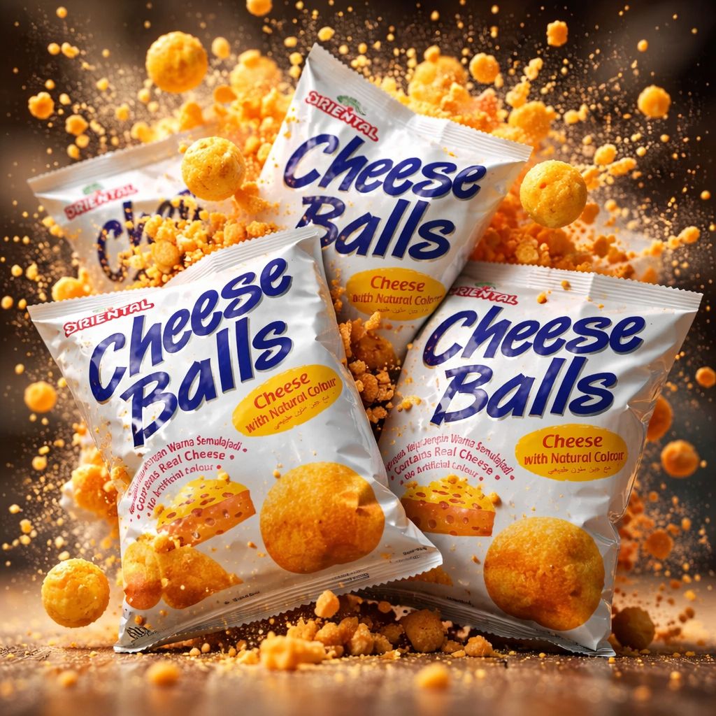 Oriental cheese ball