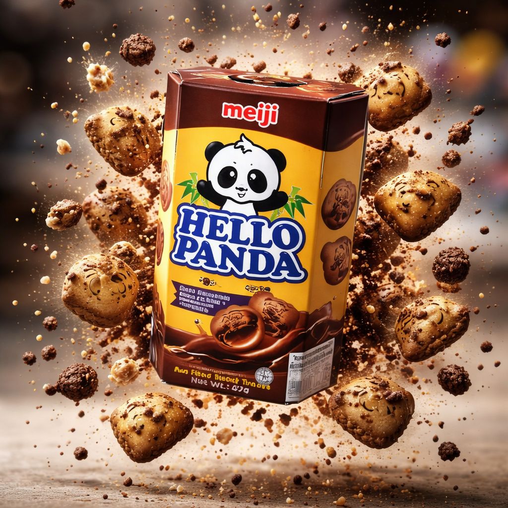 Hello Panda chocolate biscuits