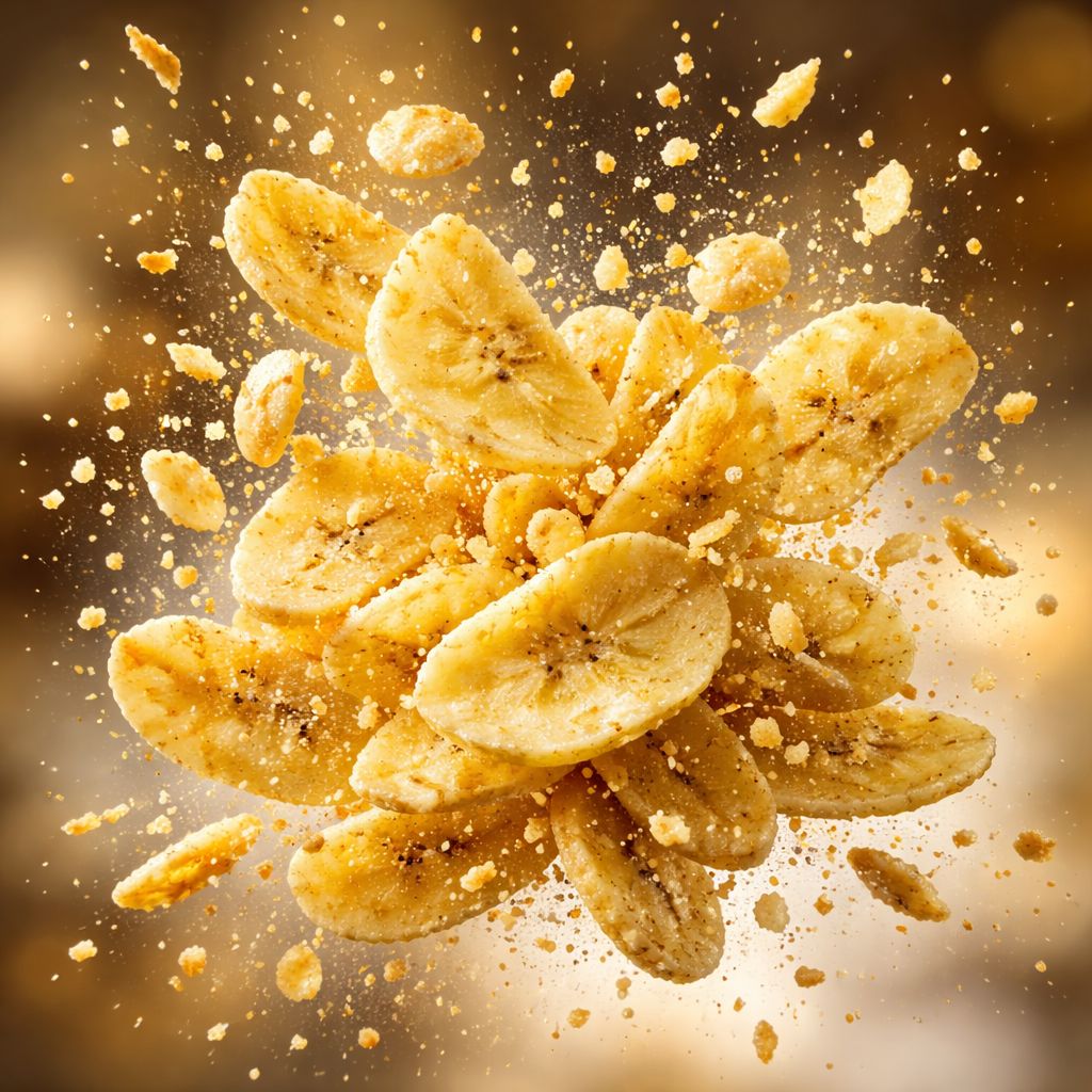 EOS banana chips