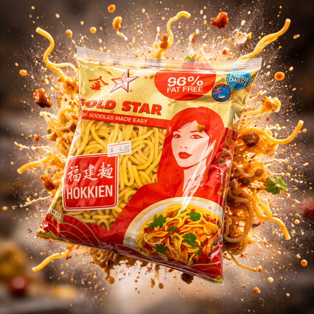 Gold Star Hookien Noodles 500g