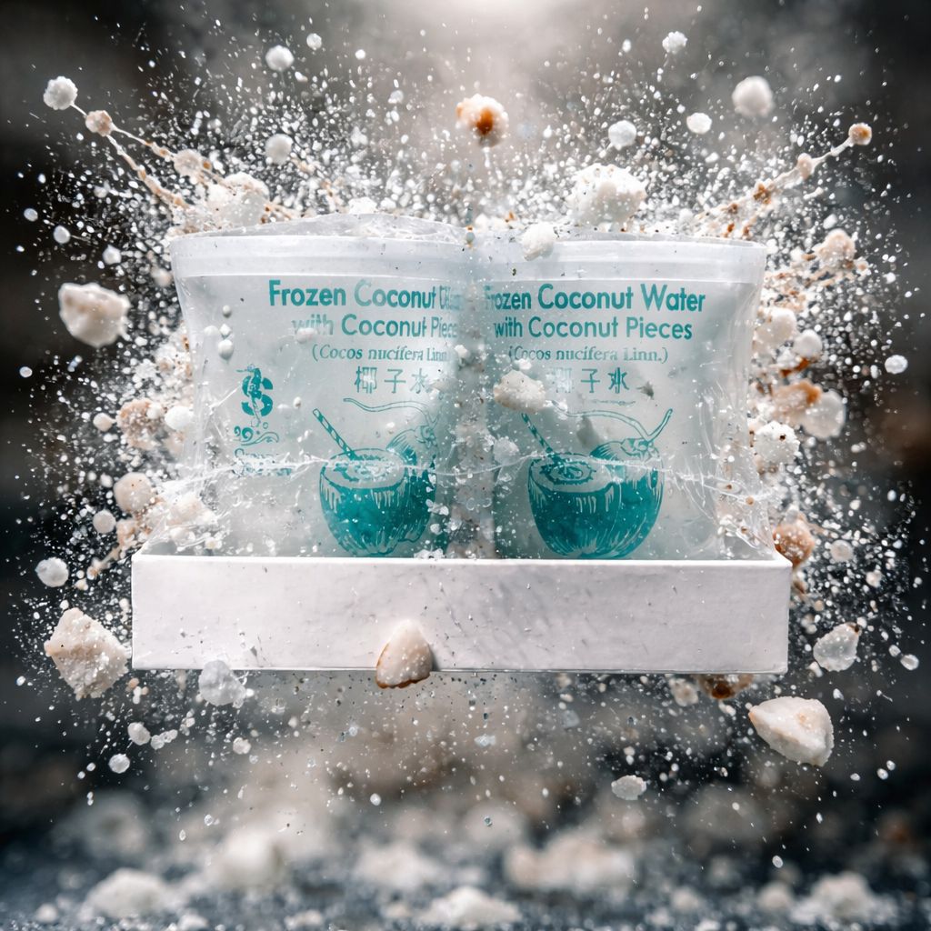 Frozen coconut drinks