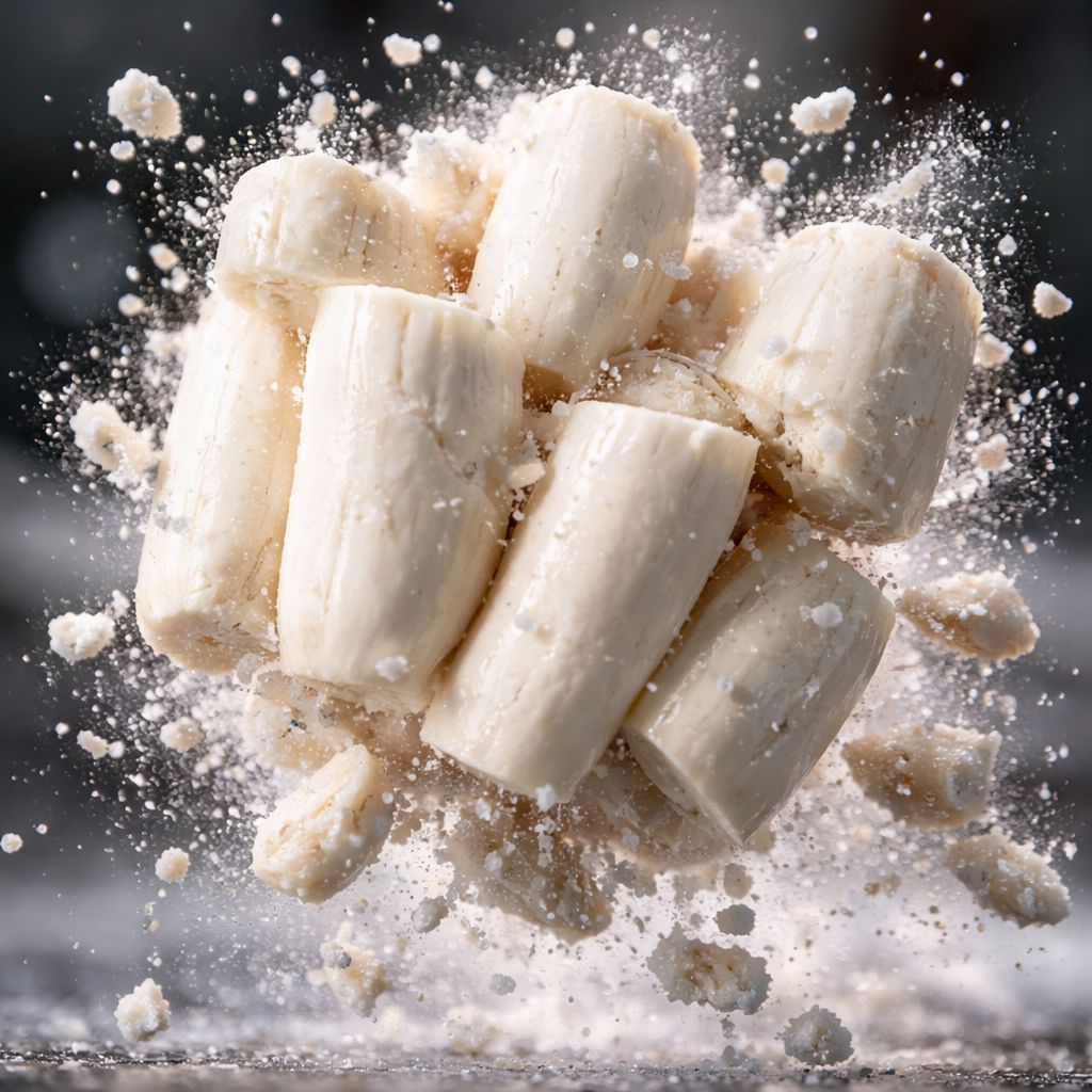 Frozen cassava